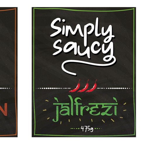 Design of new packaging for a Range of Cooking Sauces