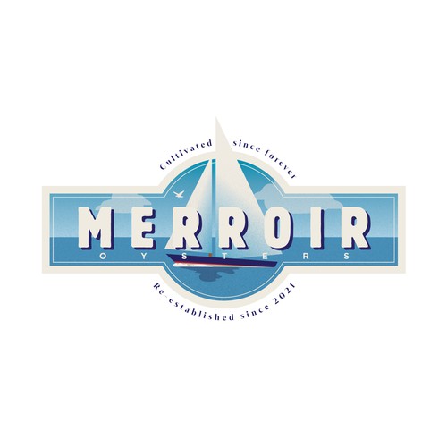 Logo for Merroir Oysters