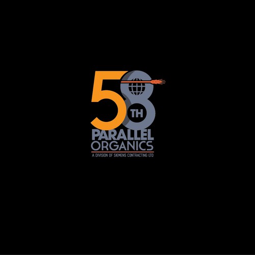 58th Parallel Organics logo