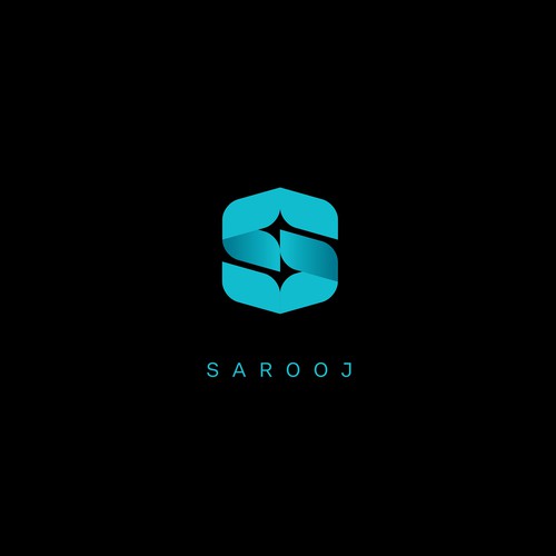 Logo for a cutting edge technology construction company