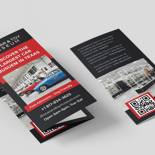 Museum brochure design