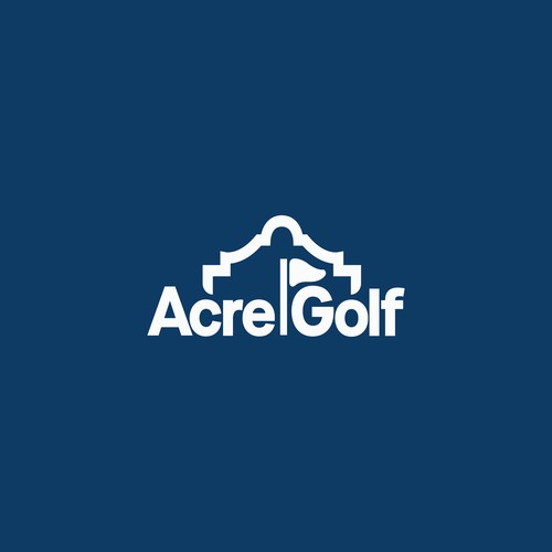 Sporty and sophisticated logo design for a golfclub