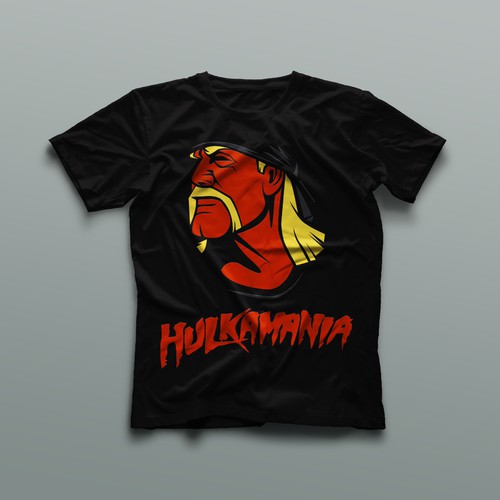 Hulkamania Shirt Design