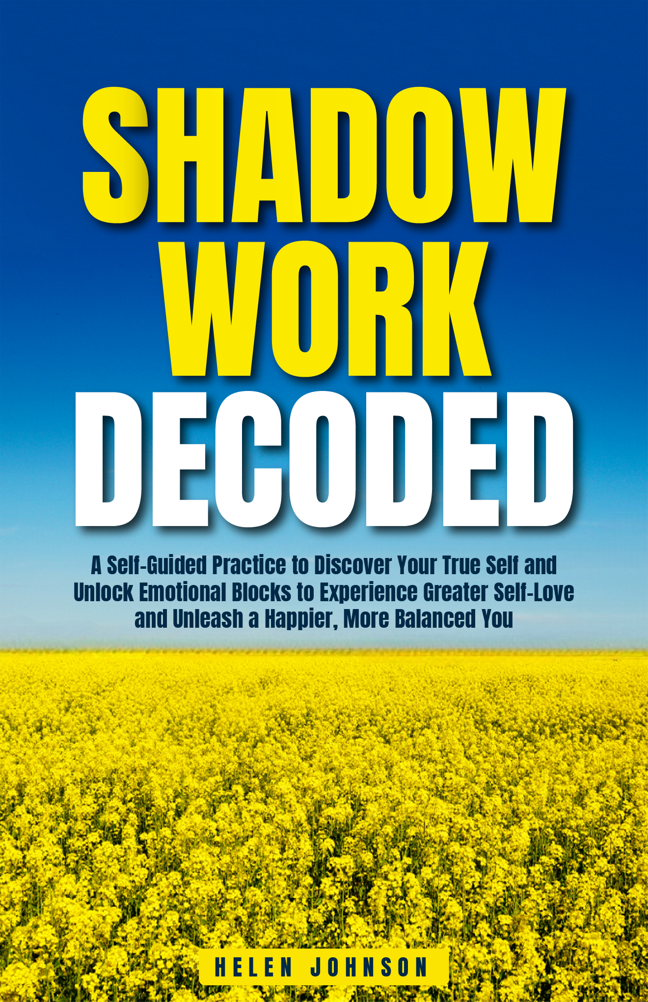 Design a beautiful cover for the future best seller book on Shadow Work!