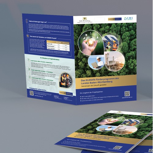 Environmental project brochure