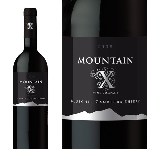 Mountain X Wine - Label