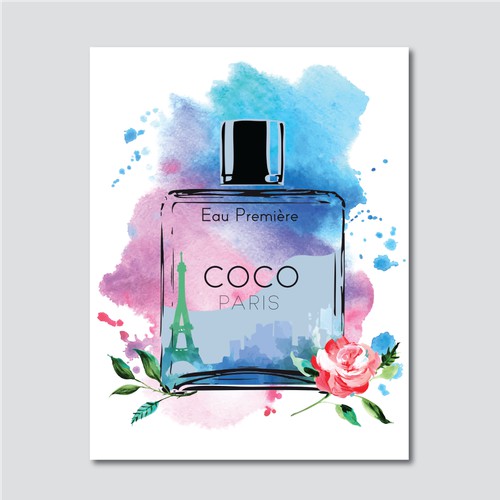 Perfume Poster Design