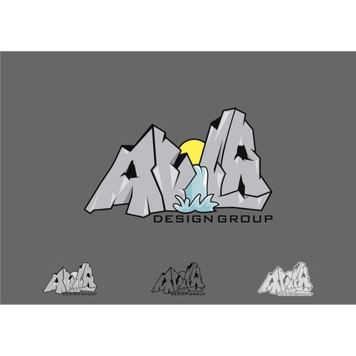 Create the next logo and business card for Avila Designs