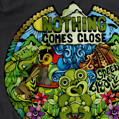 T-shirt Design for Kiwi Experience New Zealand