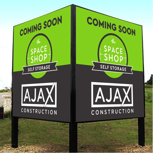 Ajax Construction Signage