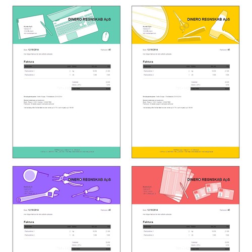 Invoice design