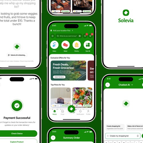 Solevia AI Homepage 