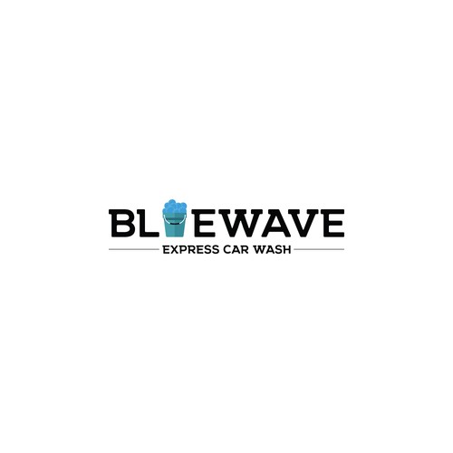 Bluewave express car wash logo
