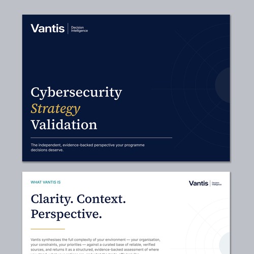 5 pages Strategic Clarity for Security Leaders 
