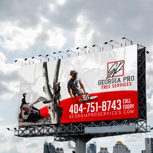 Billboard  Design for Georgia Pro Tree Services