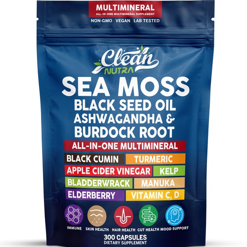 Leading Supplement Company  Packaging Design