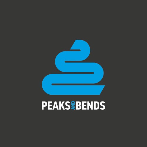 Bold logo for outdoor apparel brand