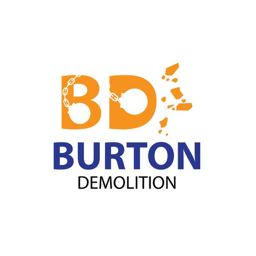 Logo Design for Burton Demolition