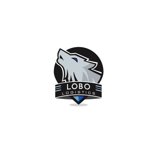 Logo concept for Lobo Logistics