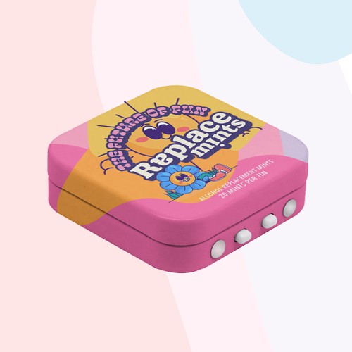 Packaging concept for retro Replacemints
