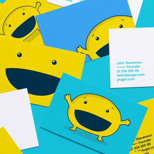 Plugsi business cards.