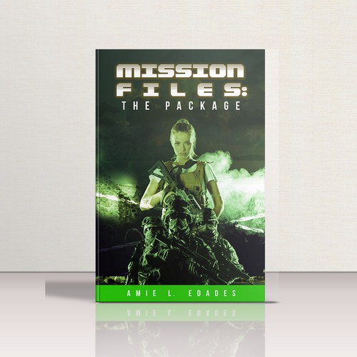 Paperback cover design for "Mission Files""