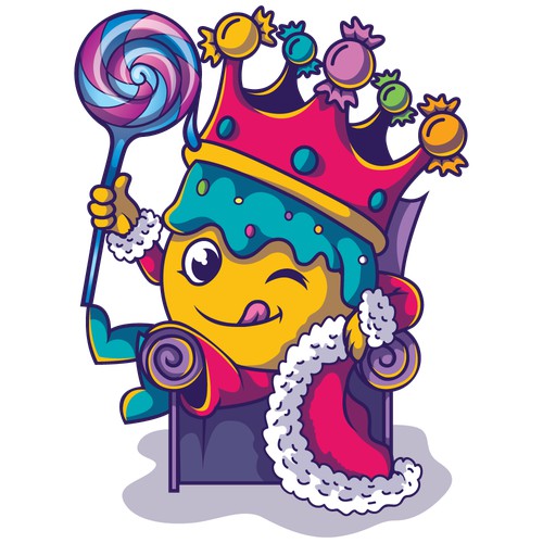 Candy shop mascot