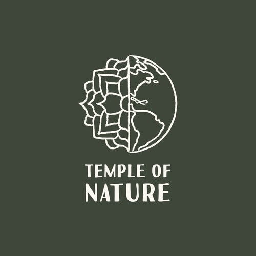 Logo concept for Temple of Nature