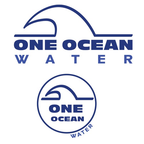 One Ocean water Logo