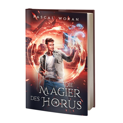 Book Cover "Die Magier des Horus" 