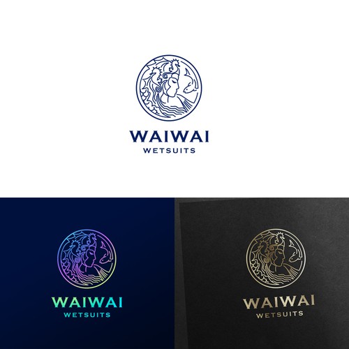 Logo for water sports suits