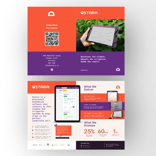 Brochure For Agriculture Tech Company
