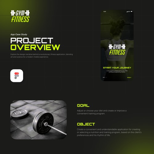 GYM Fitness App Desing Case Study