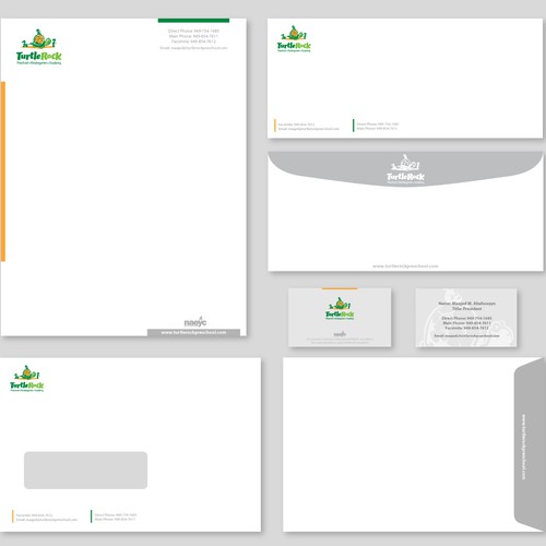 New Stationary Design for School using Existing Logo