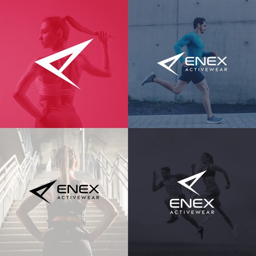 ENEX Activewear logo design