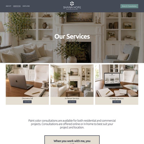 Shana Hope Design & Color Scheduling Design
