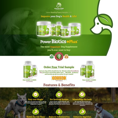 Pet Supplement Power Biotic Plus