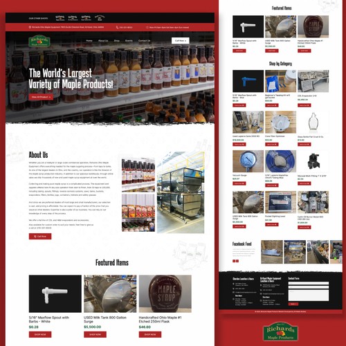 Ecommerce Product Website