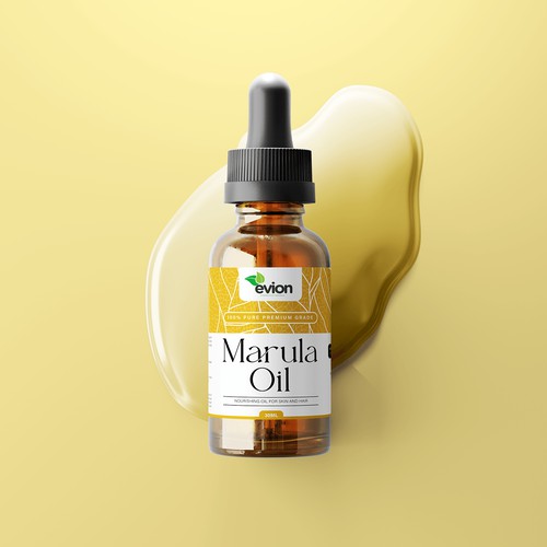 Evion Marula Oil – Premium Botanical Packaging Design