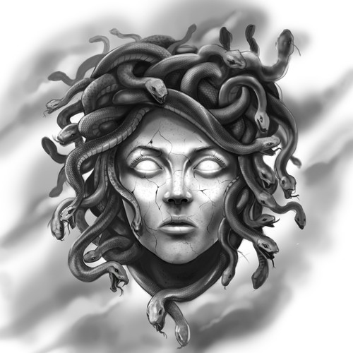 MEDUSA TATTOO DESIGN