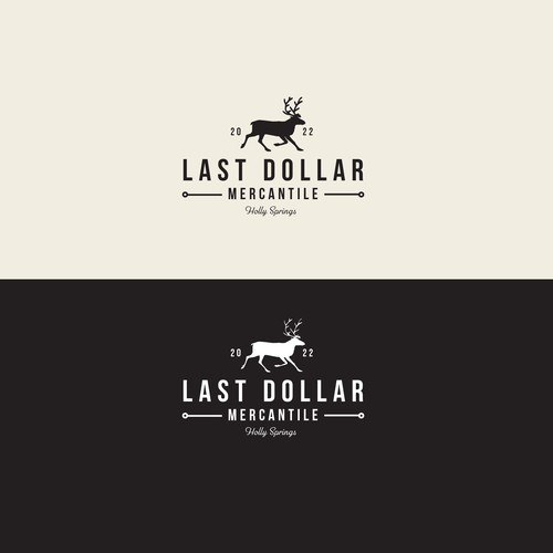 Logo design for Last Dollar Mercantile