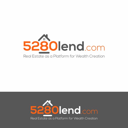 Logo for a real estate business