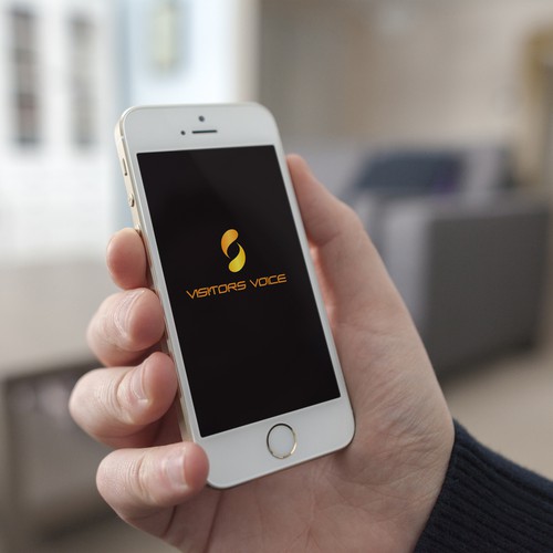 Logo design for Visitors Voice - a brand with a global audience