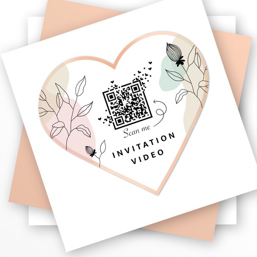 QR-Code Design for a wedding