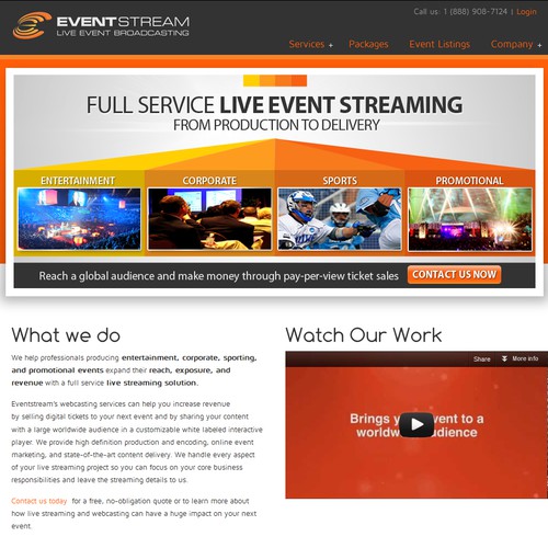 business or advertising for Eventstream