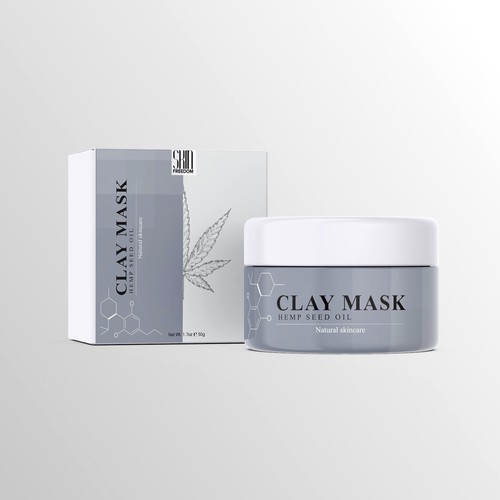 Cannabis clay mask 