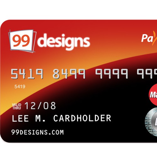 Prepaid 99designs MasterCard® (powered by Payoneer)