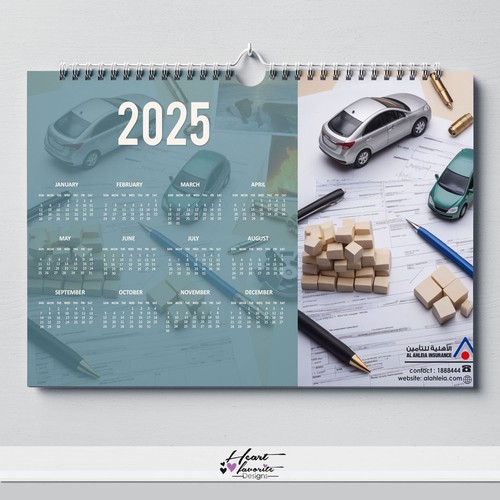 Corporate Calendar Design 2024