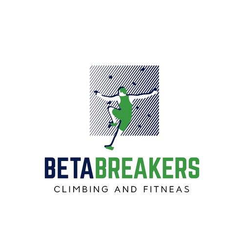 Fitness and climbing logo
