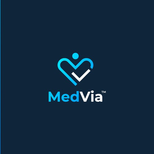 " MedVia " LOGO DESIGN 